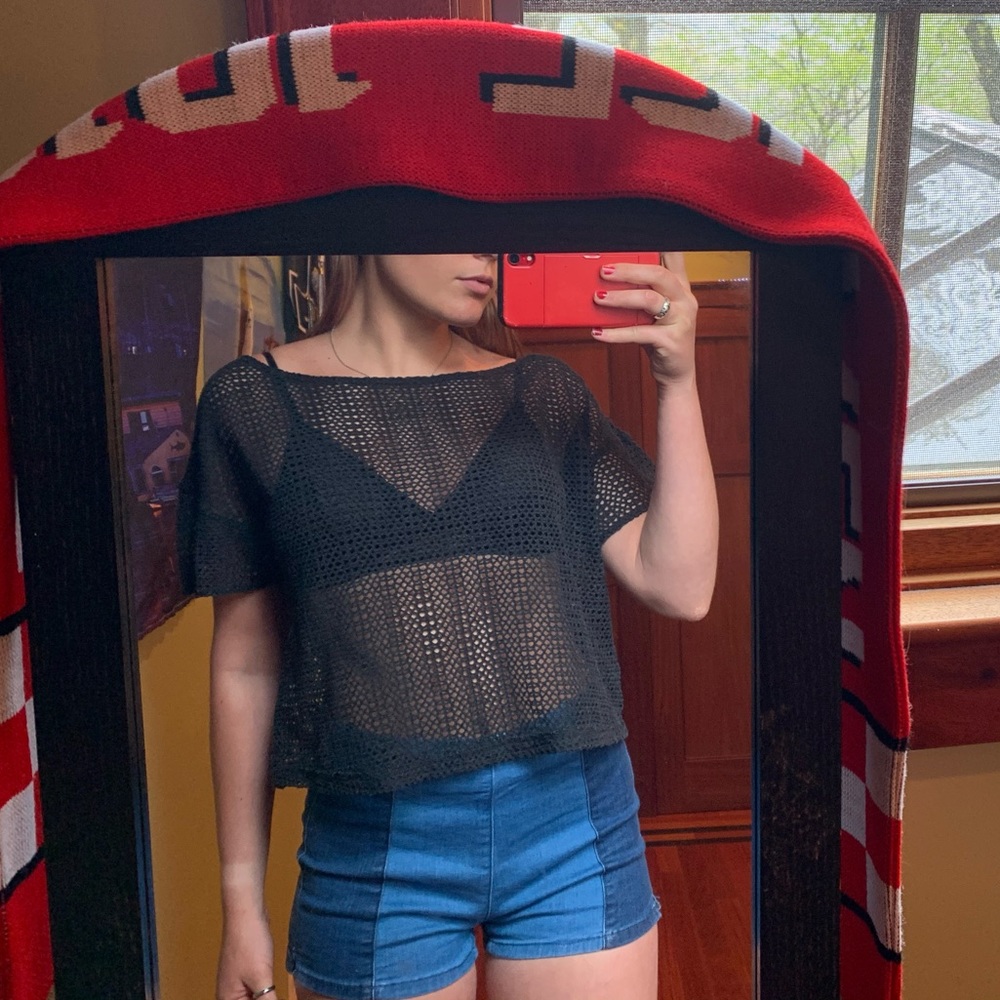 NWOT Free people mesh t shirt